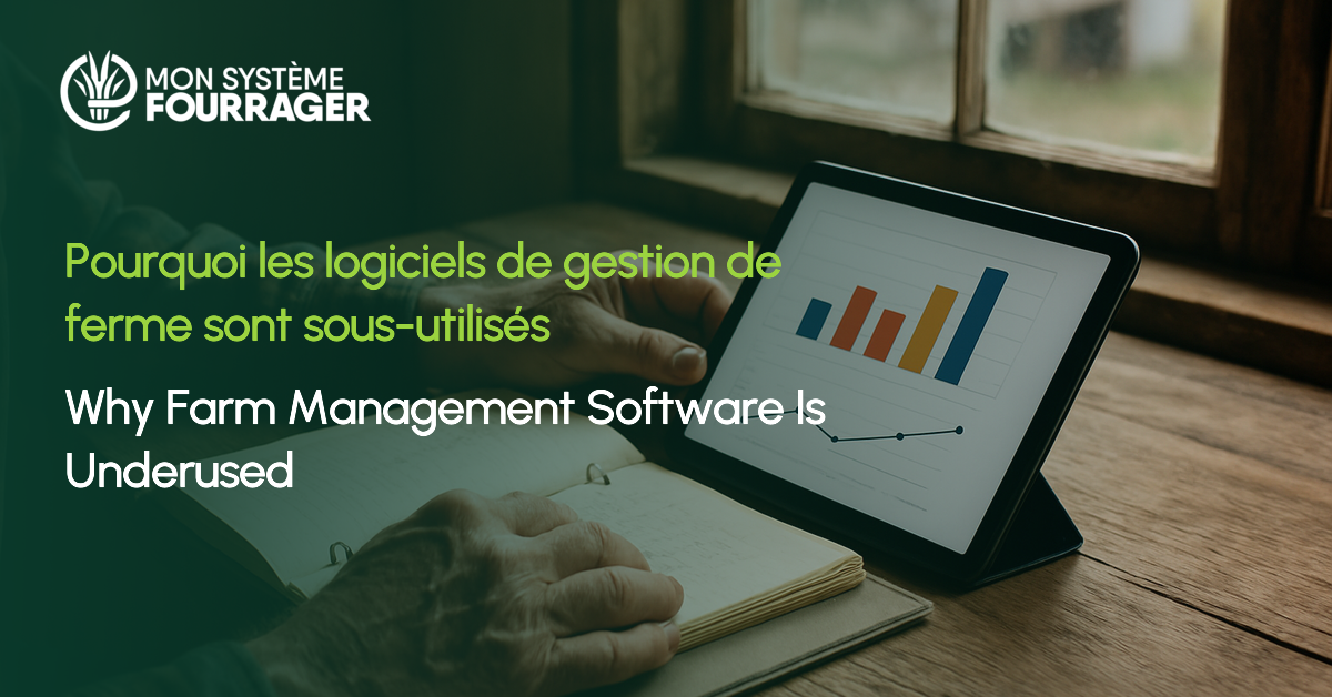 Why farm management software is underutilized in Quebec