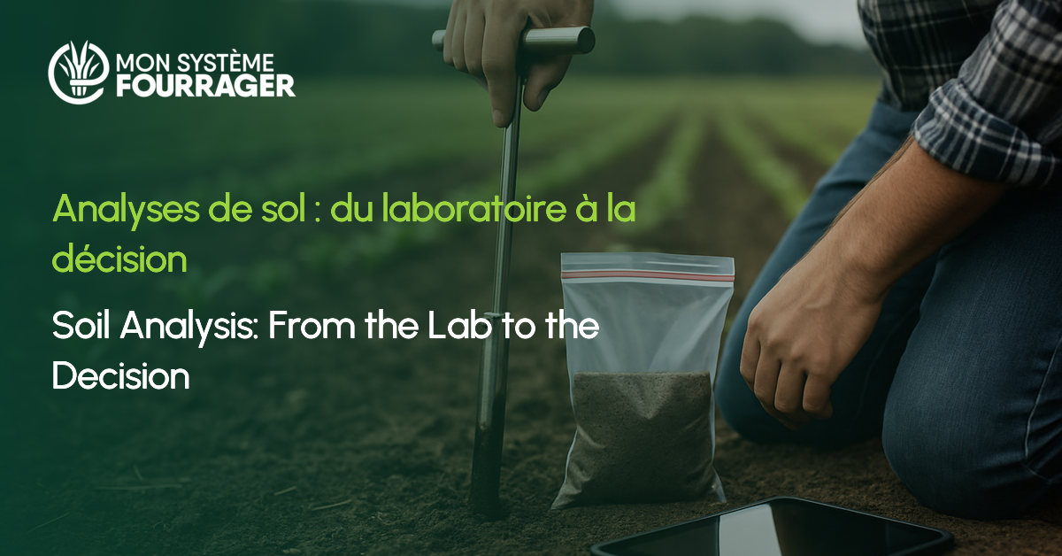 Analyses de sol : du laboratoire à la décision au champ