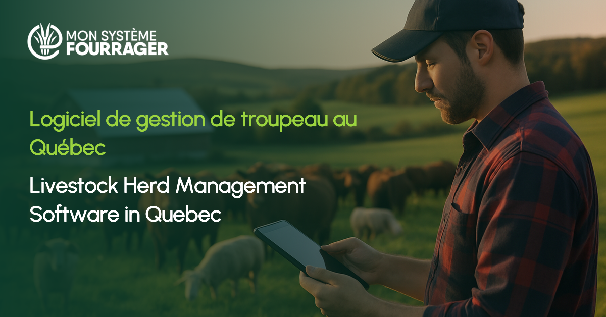 Herd management software in Quebec: beef, sheep and goats