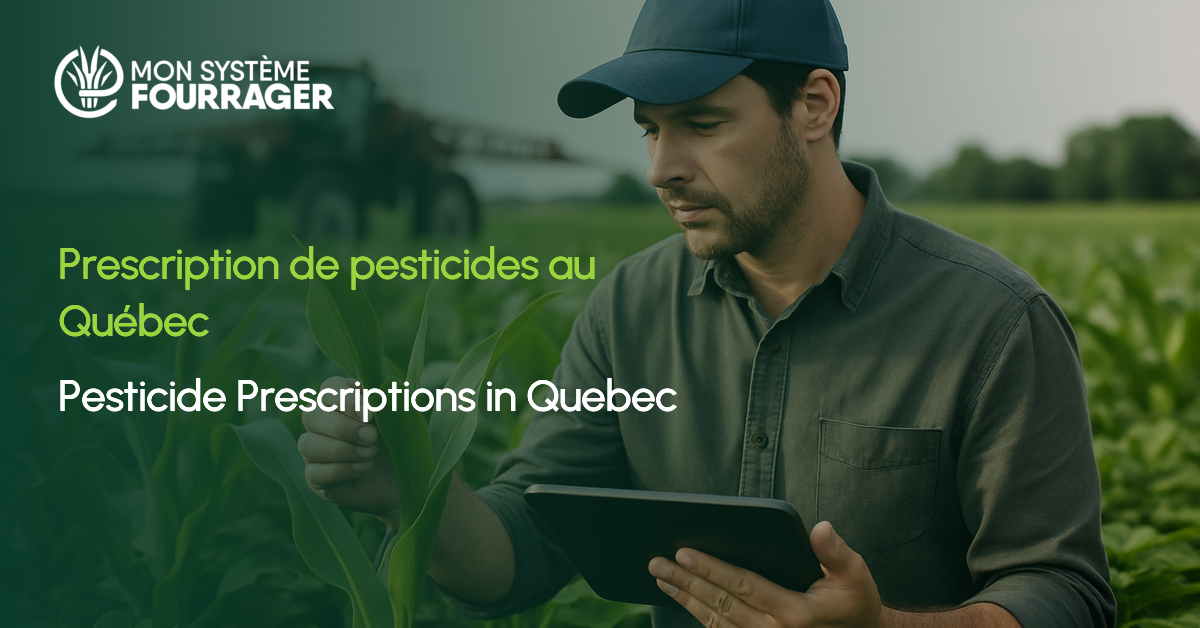 Prescription de pesticides au Québec : agronome et producteur