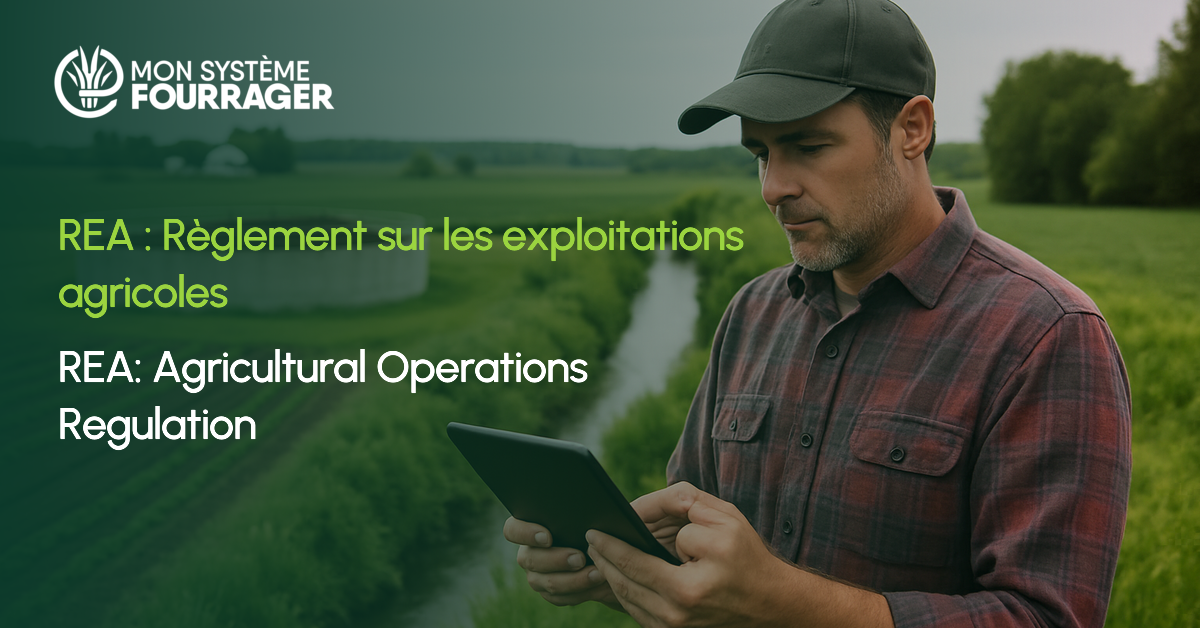 Règlement sur les exploitations agricoles (REA) au Québec
