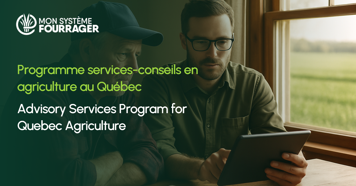 Programme services-conseils en agriculture au Québec